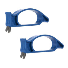 2 Stuks Handboorslijper, Draagbare Blauwe Spiraalboor, Ijsboor, Messenslijper, Visslijper