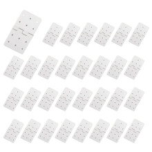 Import 50pcs Nylon Plane Hinge for RC Airplanes Aileron Connection Aeromodelling Model DIY Accessories Educational C