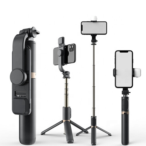 Τρίποδο selfie stick με φωτισμό πλήρωσης - RNCYN - Επεκτάσιμο