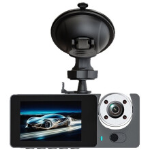 Auto DVR 3-Kanaals Dashcam voor 1080p Video-Opname, Wifi-Dashcam, Camera voor en Achter, Nachtzicht, Auto-Accessoires