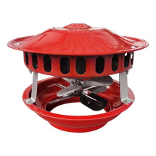 100W Metal Chimney Fan for Powerful Fumes Extraction for Stoves Fireplaces and Ovens
