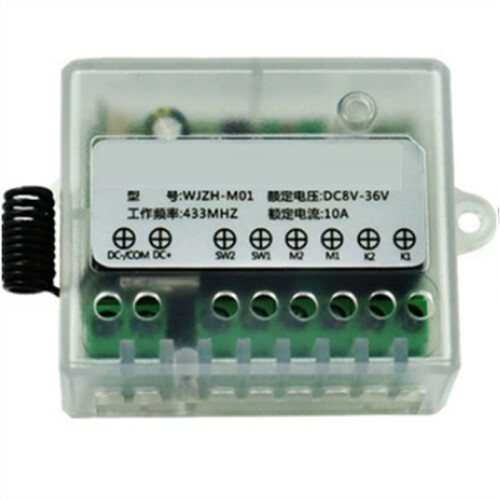 Motor 8V12V 24V 36V 2.5A Remote Controller for Motor Linear Actuator with Remote Control  RF433 Frequency 1