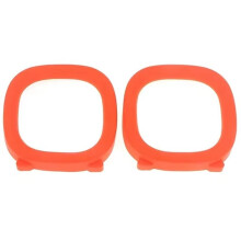 1Pair Durable Soft Speaker Cover Slip-Resistant Anti-Scratch Silicone Case Sound Protector Compatible with Sound Party Orange