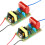 2Pcs - High Voltage Generator Module, 3V-4.2V 3.7V to 1500V-2000V 1800V Arc Pulse Step- Boost Power Board 2
