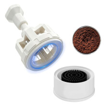 51mm Press-Type WDT Tool,Needle Distributor Cleaning Base Rotating Coffee Stirrer for Clump-Free Espresso Extraction
