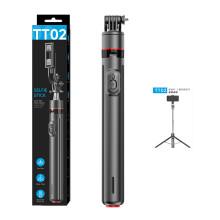 Bluetooth selfie tripod - RNCYN - 1.75 m - automatic opening - magnetic remote control - detachable phone clip