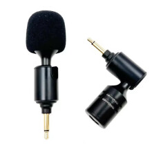 Mini condensatormicrofoon - RNCYN - 3,5 mm aux-splitterpoort - USB Type-C - Bedraad - Draagbaar