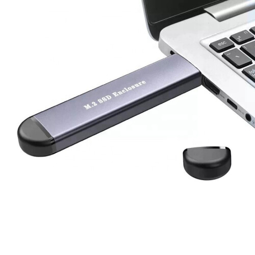 Εξωτερικό περίβλημα M.2 SSD - RNCYN - 2 σε 1 NVMe και SATA - USB 3.1 1