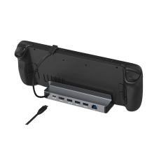 USB-C dockingstation - RNCYN - 4K 60Hz - DP HD - Gigabit Ethernet - Type C - 5-8 poorten - USB 3.1