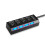 Πολυθυρικός διανομέας USB - RNCYN - 4 θύρες - USB 2.0 - Μαύρο 1