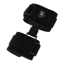 Tobillera ortopédica - RNCYN - Ajustable - Negra - Nylon y banda elástica - Talla M (talla de calzado 35-46)