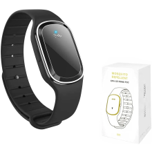 Slimme muggenwerende armband - RNCYN - Duurzaam siliconen - Dekkingsgebied 20-50 m² - Batterijduur >480 uur