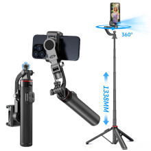 Gimbal-Stabilisator für Smartphones und Kameras - RNCYN - KI-Gesichtserkennung - Faltbares Stativ - 360-Drehung