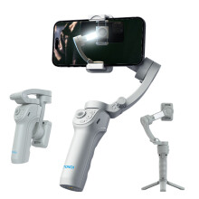 Estabilizador de smartphone de 3 eixos - RNCYN - Rastreamento facial de 360 - Bastão de selfie portátil