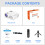 Φορητός προβολέας LED - RNCYN - PJ-X6 - 8K - Ενσωματωμένο 3D - Android 4