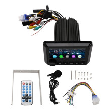 Marine Stereo 4X75W Audio Receiver Piston Waterproof BT FM USB AUX MP5 Player Radio Outdoor UTV Yacht Sightseeing Bus