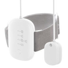 Alarma para enuresis nocturna - RNCYN - Recargable - Alta sensibilidad - 3 modos: Sonido, vibración, sonido + vibración