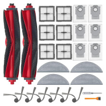 Kit de 26 Accesorios para Piezas de Repuesto de la Aspiradora Robot para Q10 S5+