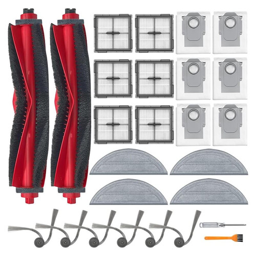 26-Pack Accessory Kit for  Q10 S5+ Robot Vacuum Replacement Parts