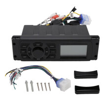 Car Radio Universal MP3 Multimedia Player Auto FM Dual USB AUX Boat Audio Receiver,