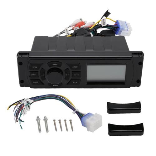 Receptor de Áudio Auto FM MP3 Multimídia Universal com Duas USB AUX para ,