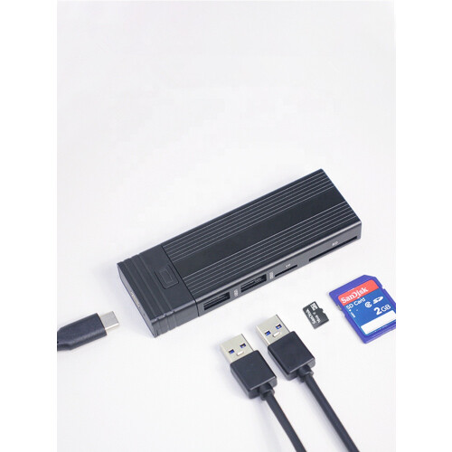 Πολυλειτουργικό περίβλημα NVMe SSD - RNCYN - Διεπαφές USB-C και 2