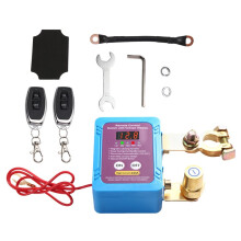Auto Battery Master with Remote, 240A Kill 12V Remote Battery Disconnect with Led Voltage Display