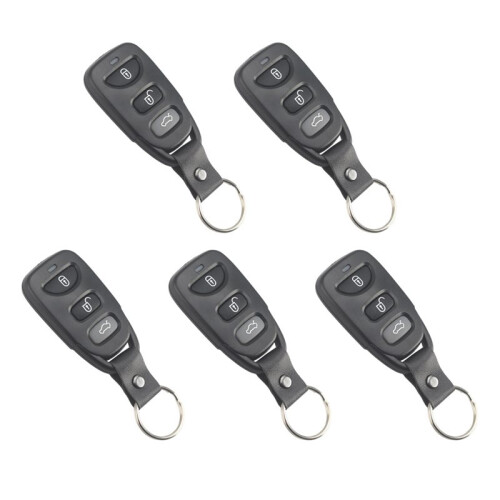 5PCS Universal Remote Key Shell for  3+1 Buttons English Version Working with Xhorse VVDI Key Tool