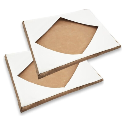 1 Conjunto/2 Peças de Capa para Prensa Térmica de 12x15 Polegadas - Capa Antiaderente e Resistente Ao Calor para Sublimação