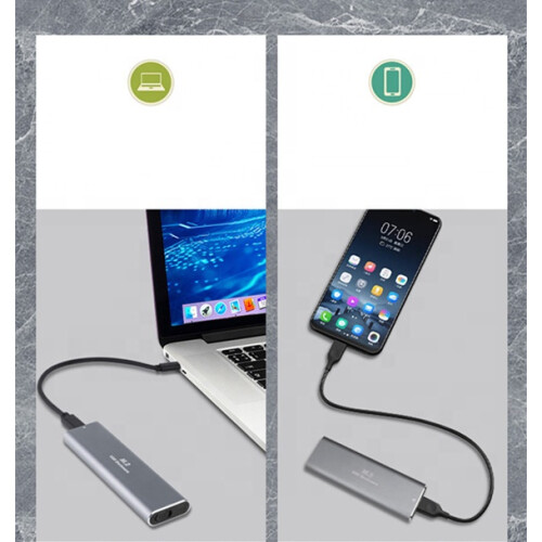 Εξωτερικό περίβλημα SSD - RNCYN - Φορητό - Συμβατό με USB 3.0 1