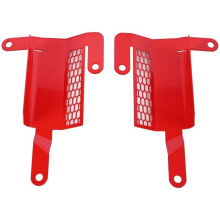 Osłona Deflektora Tylnego Zderzaka Przedniego i Dolnego Podwozia Samochodu, Czerwona, 85580653 85580654 do Chevroleta Corvette C8 2020-2025