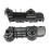 1Pair Front Bumper Bracket 62221-9N00A 62220-9N00A 622219N00A 622209N00A Suitable for  Maxima 2009-2014 Models 1