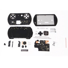 For PSP GO Replacement Housing with Buttons Sticker Kit for PSP GO Game Console Accessories A