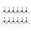 12PCS Side Brush for  D20 Pro / D20  Vacuum Cleaner Replacement Parts 1