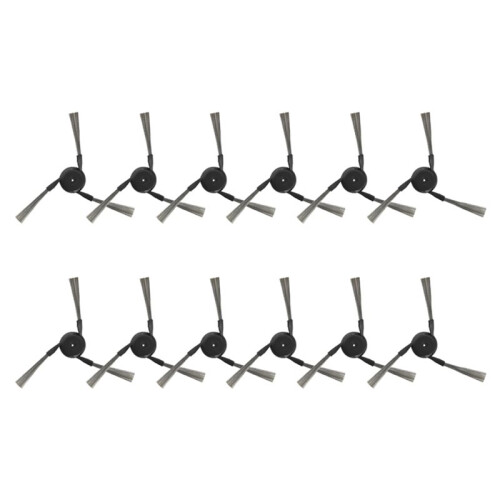 12PCS Side Brush for  D20 Pro / D20  Vacuum Cleaner Replacement Parts