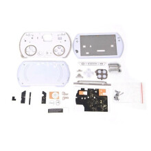 For PSP GO Replacement Housing with Buttons Sticker Kit for PSP GO Game Console Accessories B