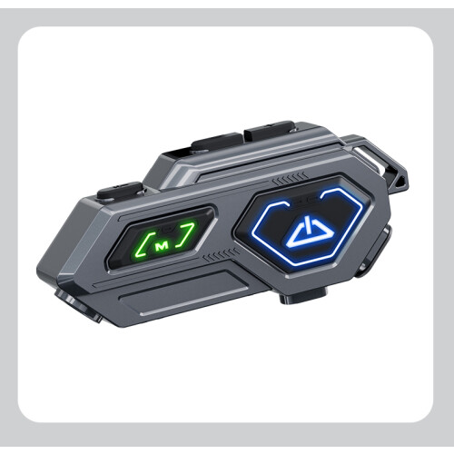 Bluetooth Motorcycle Helmet - RNCYN - C8PRO Intercom - 300M Intercom Range - Smart Calling - Music Playback - Stereo 1