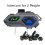 Bluetooth Motorcycle Helmet - RNCYN - C8PRO Intercom - 300M Intercom Range - Smart Calling - Music Playback - Stereo 4