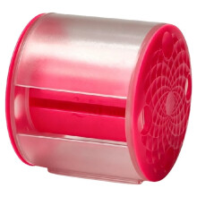 Plastic Ribbon Roll Holder Storage Case with Handle for Rhythmic Gymnastics Accessories, Colorful Dance Ribbons