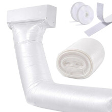 Airbag-Luftkonditioneringsslang 16 M, Förtjockad PE, Kapbar Blåspåse för Energieffektiv, Flexibel Ventilation