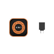 4-in-1 Wireless CarPlay Dongle, Kabelloser Android Auto Adapter, Box, Intelligente Fahrzeugsysteme für Autos mit Kabelgebundenem CarPlay