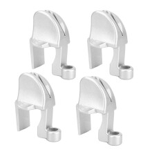 4pcs Boat Bumper Clips ABS Adjustable Design Marine Grade Pontoon Guards Clips for T Rail Fixings Boat Bumper