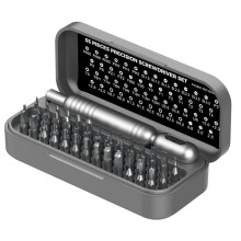 55-Delige -Precisieschroevendraaierset met Magnetische Reparatieset voor Torx-, - en Kruiskopschroevendraaierbits voor Telefoons, Laptops en