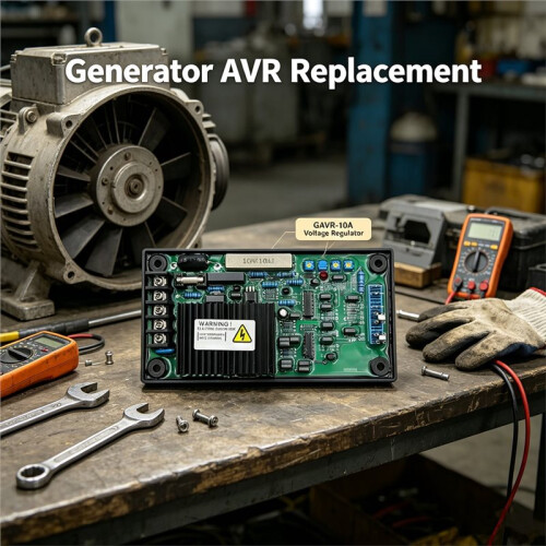 GAVR-10A Automatic Voltage Regulator (AVR) Circuit Board - Brushless Generator Board Power Generation Set Accessories