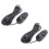 2Pcs Remote Volume Control Unit for Car Amplifier Systems -for Subwoofers, Tuners, and Speaker Setups 2