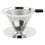 Pour over Coffee Dripper Stainless Steel Cone Coffee Filter Fine Mesh Double Layer 1