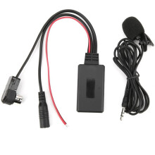 Car AUX Cable Adapter with Microphone Handsfree Fit for CDA-9857 CDA-9886 CDA-117