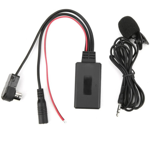 Adaptador de Cabo AUX  para Carro com Microfone Mãos-Livres, Compatível com para  CDA-9857, CDA-9886 e CDA-117.