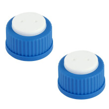 GL45 Safety Filling Cap for Glass Bottles, Complete Set of 2 2-Port