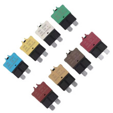 8-Piece Manual Reset Circuit Breaker Fuse Set 3A-30A for Marine, RV, Truck, Auto Electrical Protection